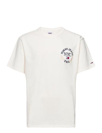 Tjm Timeless Circle Tee T-shirt Hvid Tommy Jeans
