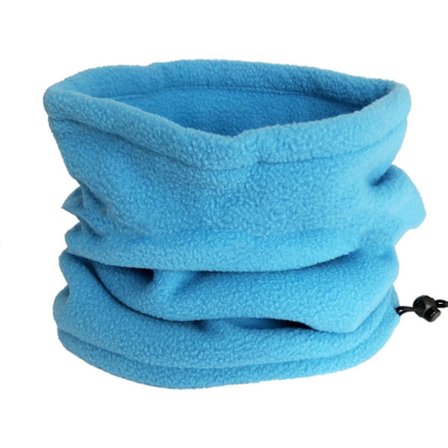 Unisex Vinter Utendørs Ensfarget Myk Tykk Fleece Halsvarmer Gaiter Deksel Lue
