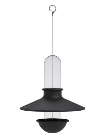 De Luxe Fuglefoderautomat Black Home Outdoor Environment Garden Accessories Black Eva Solo
