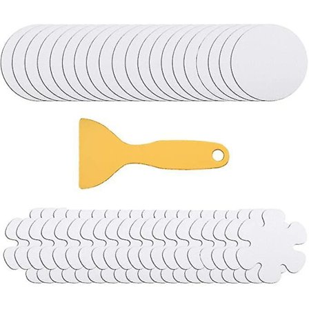 40 stk Baderom Anti-Skli Stickers Vanntette Selvklebende Bad