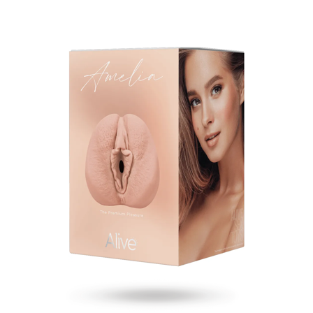 Amelia Super Realistic Vagina - Vuxen.dk: For ham