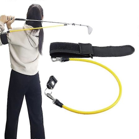 Golf Swing Trainer Helper - Golf Swing Master Golfträningshjälpmedel för att förbättra underarmsrotation, axelrotation, golfträningsmaterial