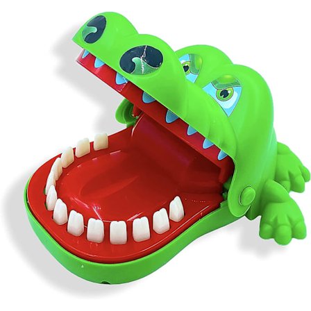 Wabjtam Krokodille Tænder Legetøj Børns Spil, Krokodille Bider Fingre Tandlæge Spil Sjovt Legetøj Krokodille Tænder Spil