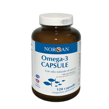 Norsan Omega 3 120 Capsule Integratore per il Cuore