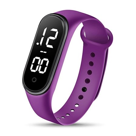 Elektronisk ur Børn LED Digitalt Sportsur Fashionable Nøjagtig Tidsregistrering Klar Læsning Ur