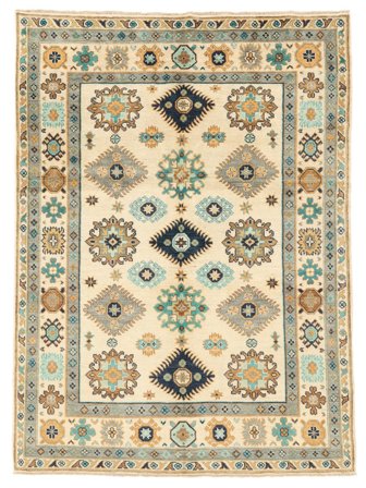 Medallion Small Kazak Fine Rug 147X201 Wool