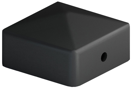 Jabo 10038 Stolplock 46×46 mm Svart, Utemiljö