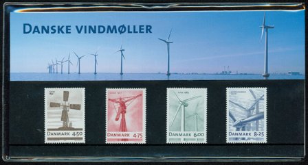Danmark 2007 - Vindmøller - AFA souvenirmappe 70