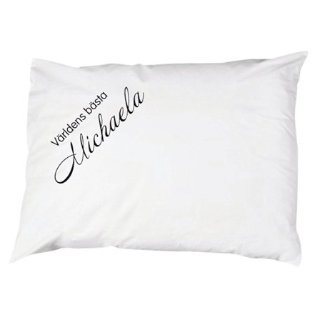 Världens bästa Michaela Örngott Hjrta