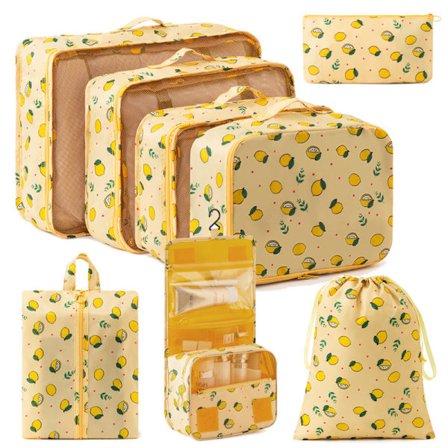 Reiseorganiseringsveske Oppbevaringsposer, Koffertorganisator Bagasjeorganisator for sko, 8 pakning