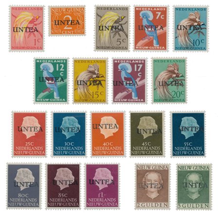 Hollandsk Vest Ny Guinea 1962 - NVPH 1-19 - Ubrugt