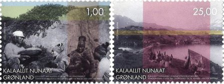Grønland - Etnografiske fotos - Postfrisk sæt 2v