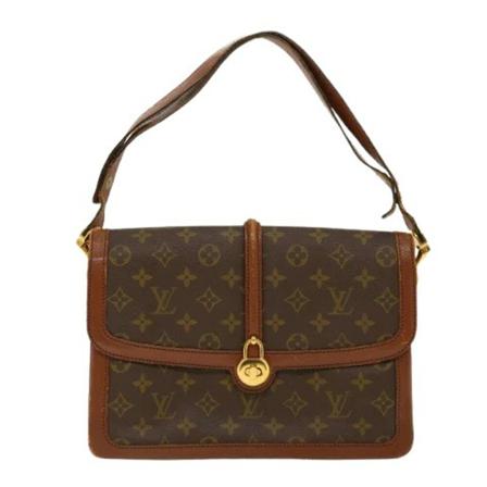 Louis Vuitton Vintage, Pre-owned Canvas louis-vuitton-bags Bruin, Dames, Maat:ONE Size