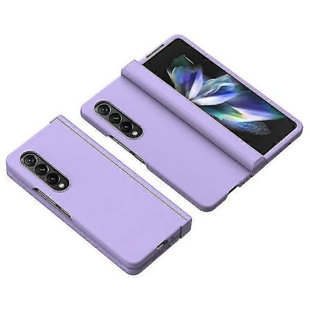 Anti-fingeravtrycksfodral Kompatibelt med Samsung Galaxy Z Fold 4, Hårt PC Anti-damm Skydd med Gångjärnsskydd