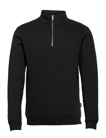 Onsceres Life Half Zip Sweat Sweatshirt Trøje Sort ONLY & SONS