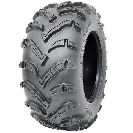 25x10,00-12 6-kerroksinen mönkijärengas, mönkijärengas, 7psi P377, mönkijän renkaat, E-merkitty, tielain mukainen.