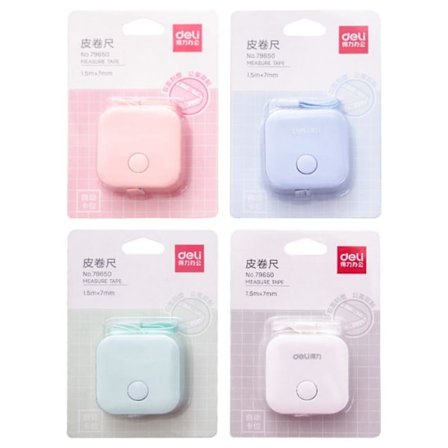 Måttband 1,5 meter Slumpad färg Mjuk