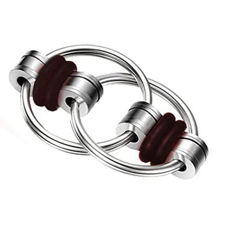 4 stykker (sort) dekompressionslegetøj - stressreducerende legetøj mod angst