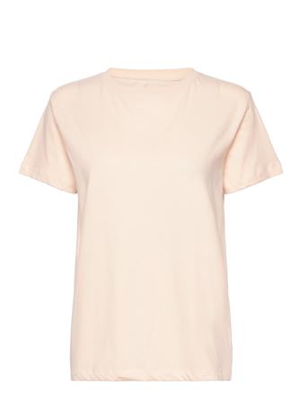 T-Shirt T-shirts & Tops Short-sleeved Beige STUDIO FEDER