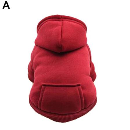 Hundrockar I Mjuk Fleece Väst Vinter Varm Tjockade Pet Hoodies Pullo