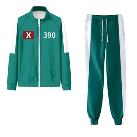 Squid Game 2 No.456 Cosplay Kostume Trøje 390-FF-