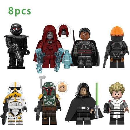 Set med 8 minifigurer Star Wars-set