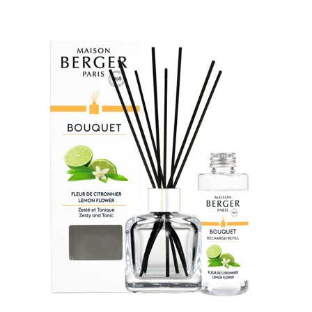 Maison Berger Paris Bouquet Parfumé Bouquet Cube Fleur de Citronnier 100ml - Diffusore di Profumo