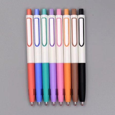 8 STK Gelpenn Kulepenn nøytral penn