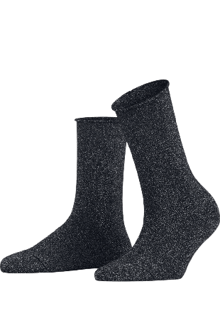 Falke Shiny Sockor Dam Blå 39-42