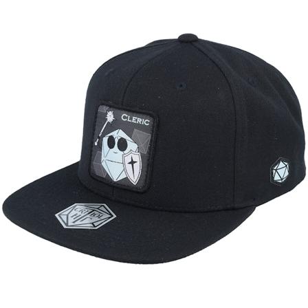 Critiql Hit - Svart snapback Caps - Cleric Box Patch Black Snapback @ Hatstore