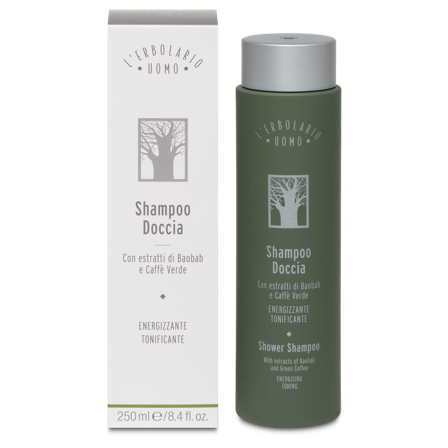 L'Erbolario Shampoo Doccia Energizzante E Tonificante Corpo E