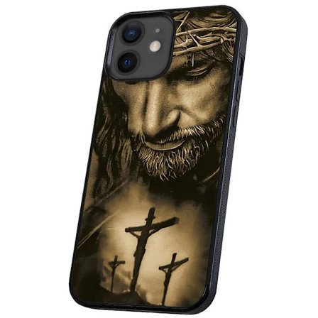 iPhone 12/12 Pro - Deksel/Mobildeksel Jesus