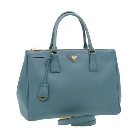 Prada Vintage, Handbags Blauw, Dames, Maat:ONE Size
