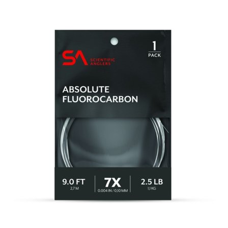 SA Absolute Fluorocarbon Taperad Tafs 9' 0X (0,28 mm)