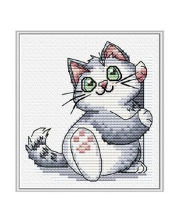 Broderikit Tavla Katt - Andriana