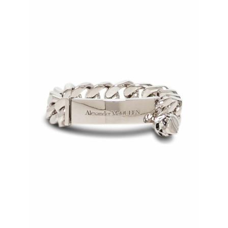 Alexander McQueen Bracelets Grå, Herre Armbånd, Størrelse: ONE Size