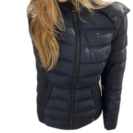 Mörkblå dunjacka från Tommy Hilfiger