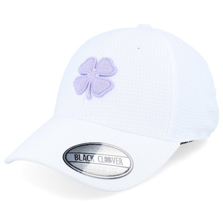Black Clover - Weiss flexfit Cap - Wafflex 1 White W Sweet Lavender Clover Flexfit @ Hatstore