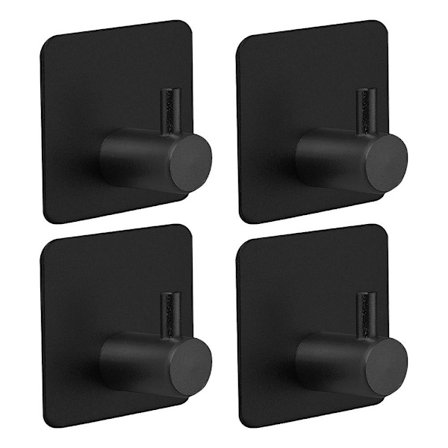 Klisterkrok, Väggkrok i Rostfritt Stål, Används för att Hänga Kappa Nyckel Handduk