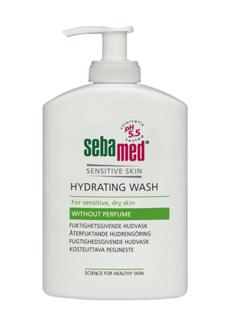 Sebamed fuktighetsgivende hudvask uten parfyme 300 ml