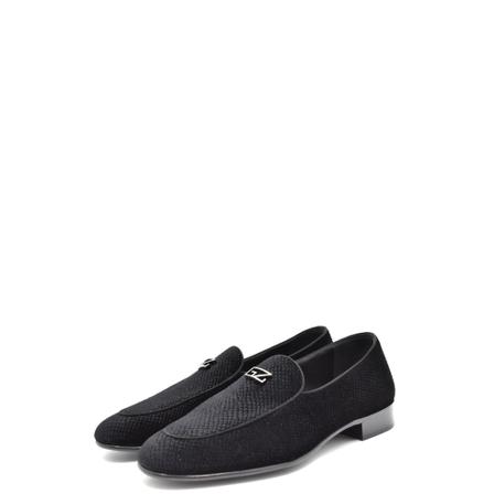 Giuseppe Zanotti, Loafers Czarny, Mężczyzna, Rozmiar: 44 EU