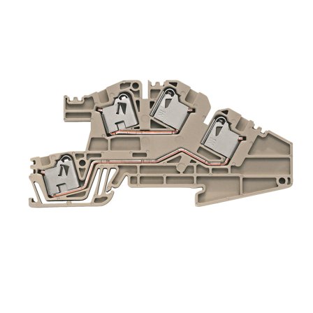 Weidmüller PDL 4 S/L/L Installationsplint Typ: PDL 4 S/L/L, Elfördelning & strömförsörjning