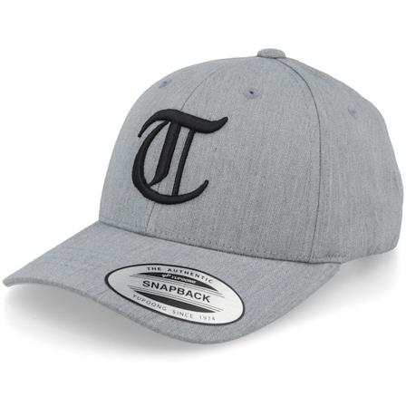 Kiddo Cap - Grau adjustable Cap - Kids T Letter 3d Heather Grey Adjustable @ Hatstore
