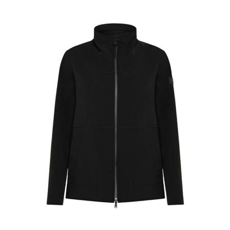 Peuterey, Smooth Stretch, Warm Bomber Jacket Czarny, Kobieta, Rozmiar: L