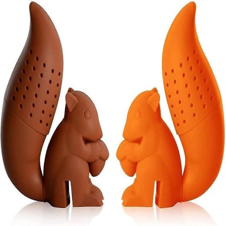 Kjøkkenekorn te-infuser - Supersøt silikon løsblad urte-te silfilter diffuser -Yx