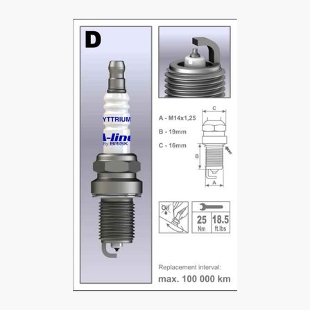 Tändstift A-line 35