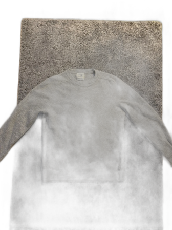 Grå stickad tröja från NN07