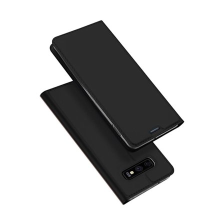 DUX DUCIS Samsung Galaxy S10e skin pro serie läderfodral - Svart