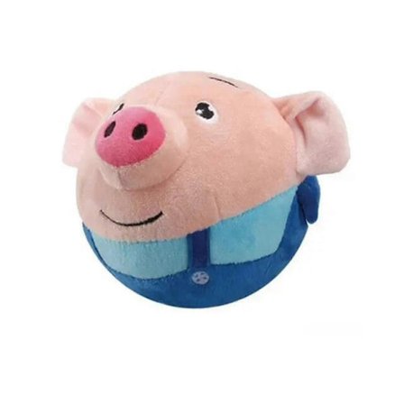 2025 Valpboll Aktiv Rörlig Husdjurs Plyschleksak Sjungande Hund Tuggleksak Pipig Mjuk Leksak, Newnew För 2024 Dg.[D]