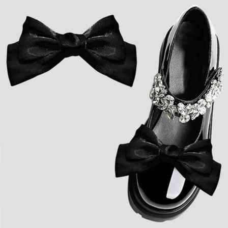 Mordely 2st Skoklämma Charm Spänne SVART black
